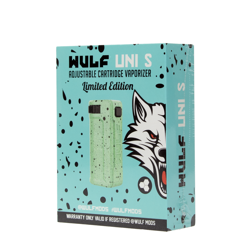 YOCAN X WULF UNI S VAPE KIT - TEAL BLACK SPATTER