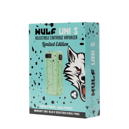 YOCAN X WULF UNI S VAPE KIT - TEAL BLACK SPATTER