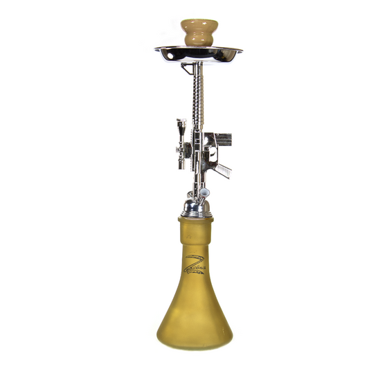 ZEBRA SNIPER 1 HOSE 29" HOOKAH - GOLD