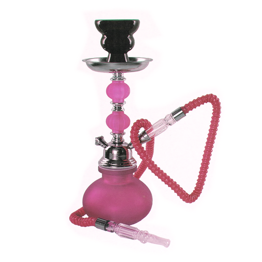 ZEBRA X1 NEON 2-HOSES HOOKAH - PINK