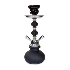 ZEBRA X1 NEON 2-HOSES HOOKAH - BLACK