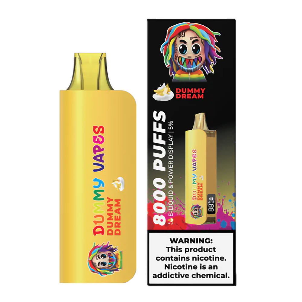 DUMMY 5% NIC 8000PUFFS DISPOSABLE - DUMMY DREAM