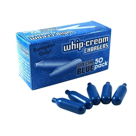SPECIAL BLUE WHIP CREAM 100 CTS CHARGERS