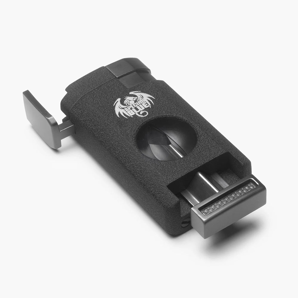 SPECIAL BLUE CATALYST PRO CIGAR  LIGHTER with CUTTER - NOIR