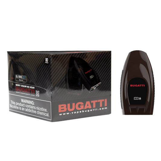 BUGATTI 5% NIC 9000 PUFFS DISPOSABLE - BLACK ICE