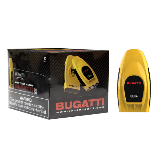 BUGATTI 5% NIC 9000 PUFFS DISPOSABLE - BANANA MELON