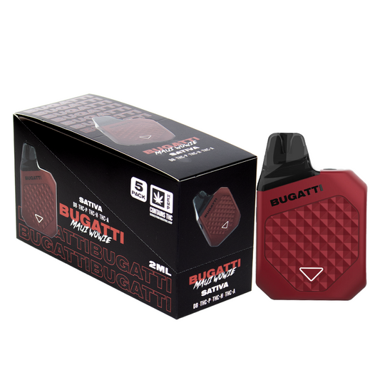 BUGATTI D8/THCP/THCHH/THCA  2ML DISPOSABLE SATIVA - MAUI WOWIE