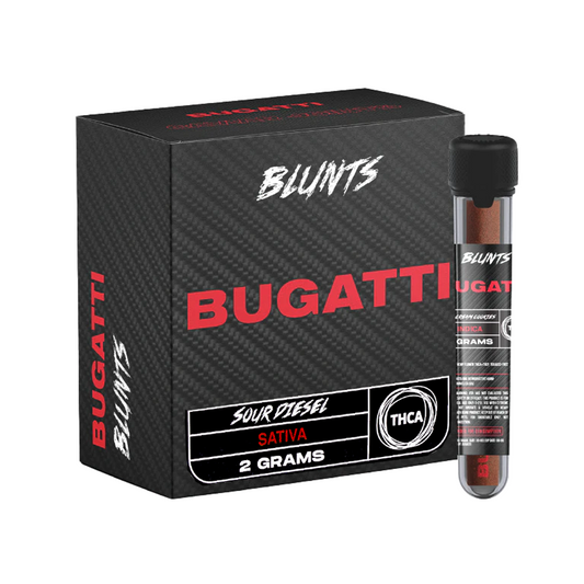 BUGATTI THCA 2G BLUNTS SATIVA - SOUR DIESEL