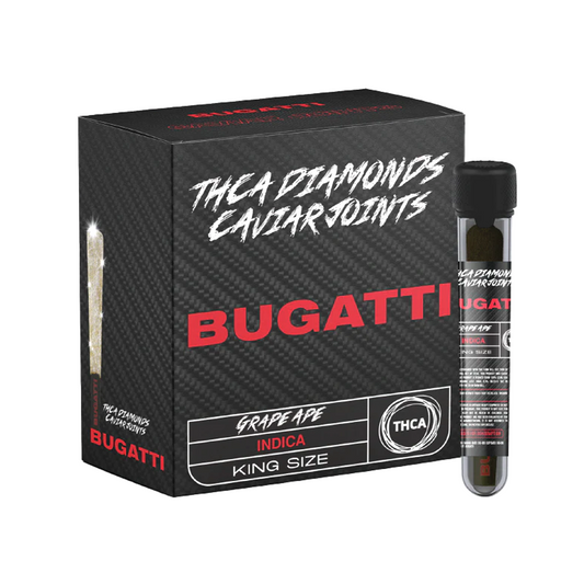 BUGATTI THCA 2G CAVIAR JOINT INDICA - GRAPE APE