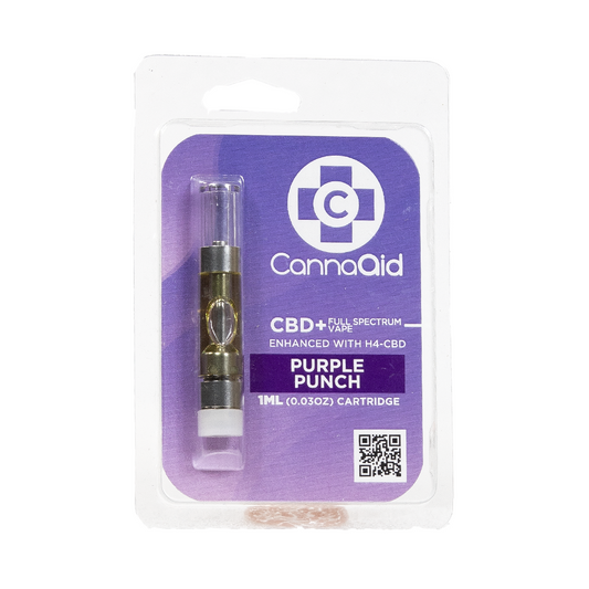 CANNAAID CBD 1ML CARTRIDGE - PURPLE PUNCH