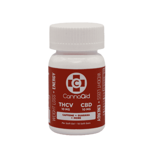 CANNAAID 10MGTHCV/10MG CBD SOFT GEL