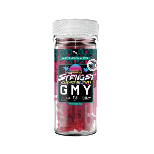 AGFN THE STRONGEST SUPER BLEND GMY GUMMIES INDICA - WATERMELON WAWA