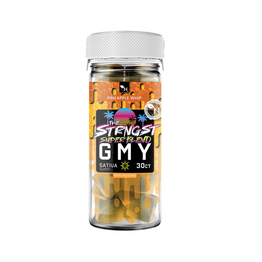 AGFN THE STRONGEST SUPER BLEND GMY GUMMIES SATIVA - PINEAPPLE WHIP