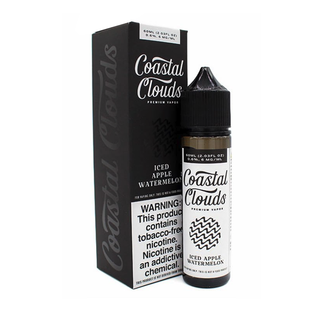 COASTAL CLOUDS 60ML JUICE 6MG  - ICED APPLE WATERMELON