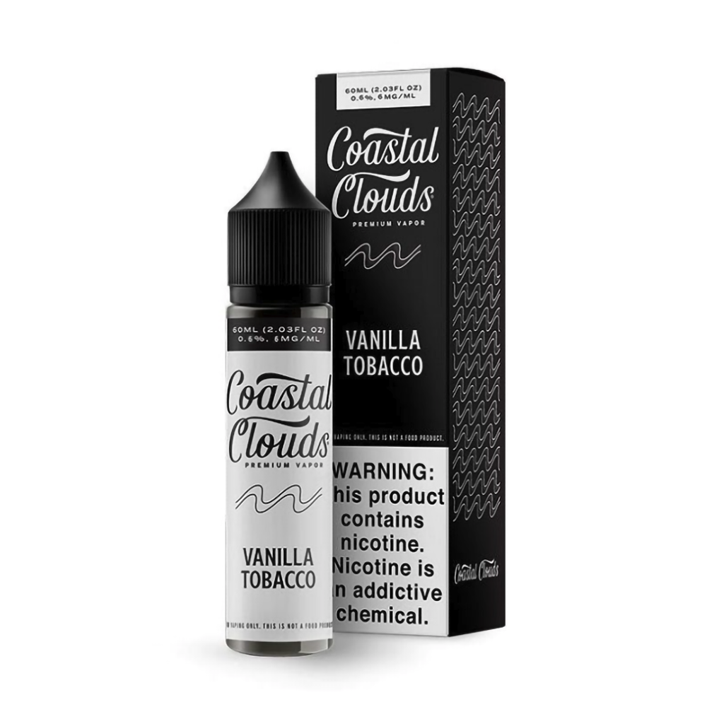 COASTAL CLOUDS 60ML JUICE 6MG  - VANILLA TOBACCO