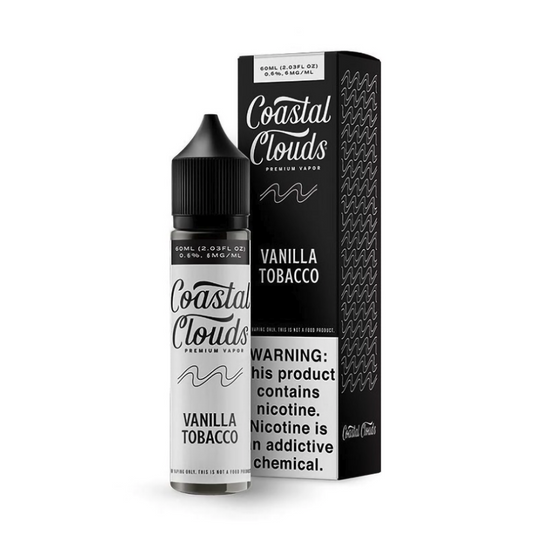 COASTAL CLOUDS 60ML JUICE 6MG  - VANILLA TOBACCO
