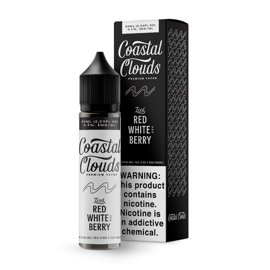 COASTAL CLOUDS 60ML JUICE 6MG  - ICED RED WHITE BERRY