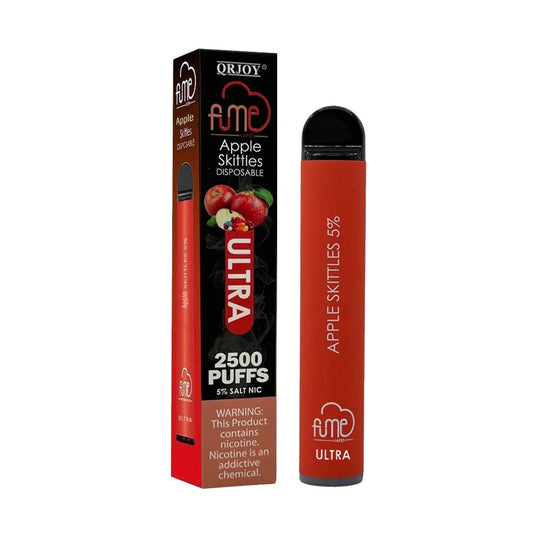 FUME ULTRA 5% SALT NIC DISPOSABLE - APPLE SKITTLES
