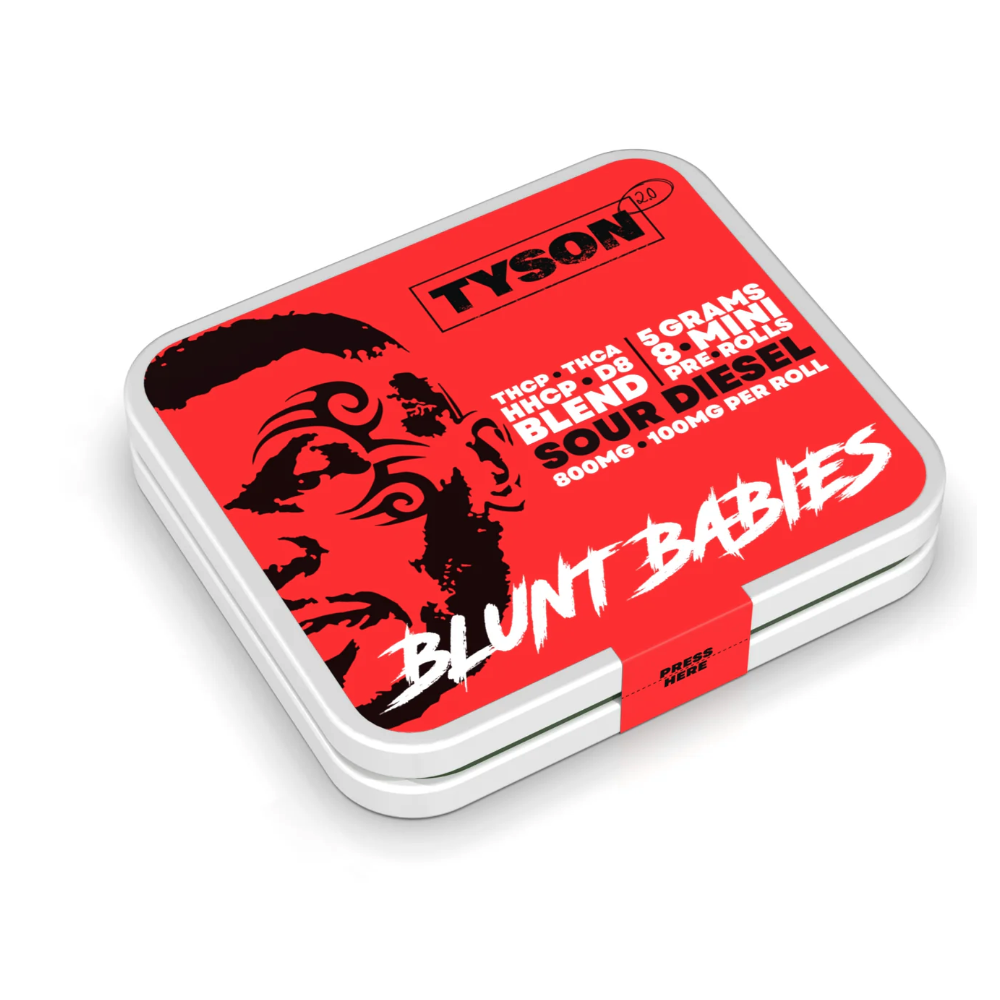 TYSON 5G 8CTS BLEND BLUNT BABIES - SOUR DIESEL