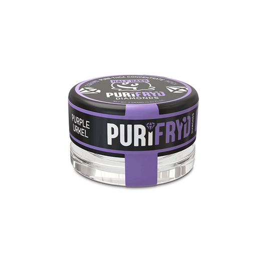 HALF BAK'D THCA 2G DIAMOND SAUCE INDICA - PURPLE URKEL