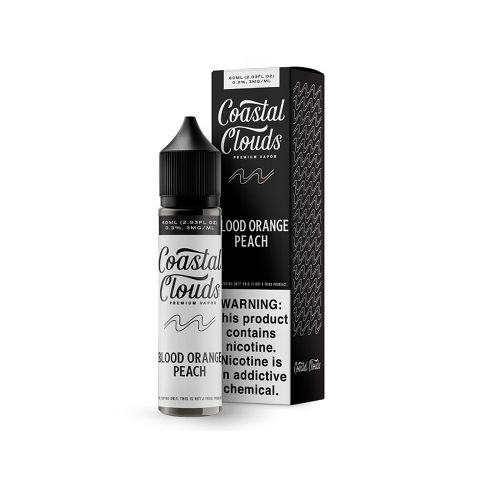 COASTAL CLOUDS 60ML JUICE 3MG  - BLOOD ORANGE PEACH