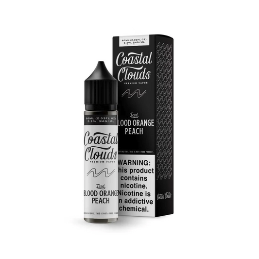 COASTAL CLOUDS 60ML JUICE 3MG  - ICED BLOOD ORANGE PEACH