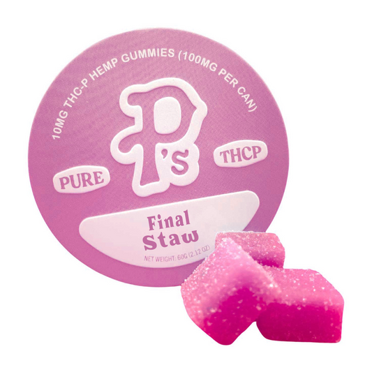 PERFECTLY PURE P'S THCP 100MG GUMMIES - FINAL STRAW