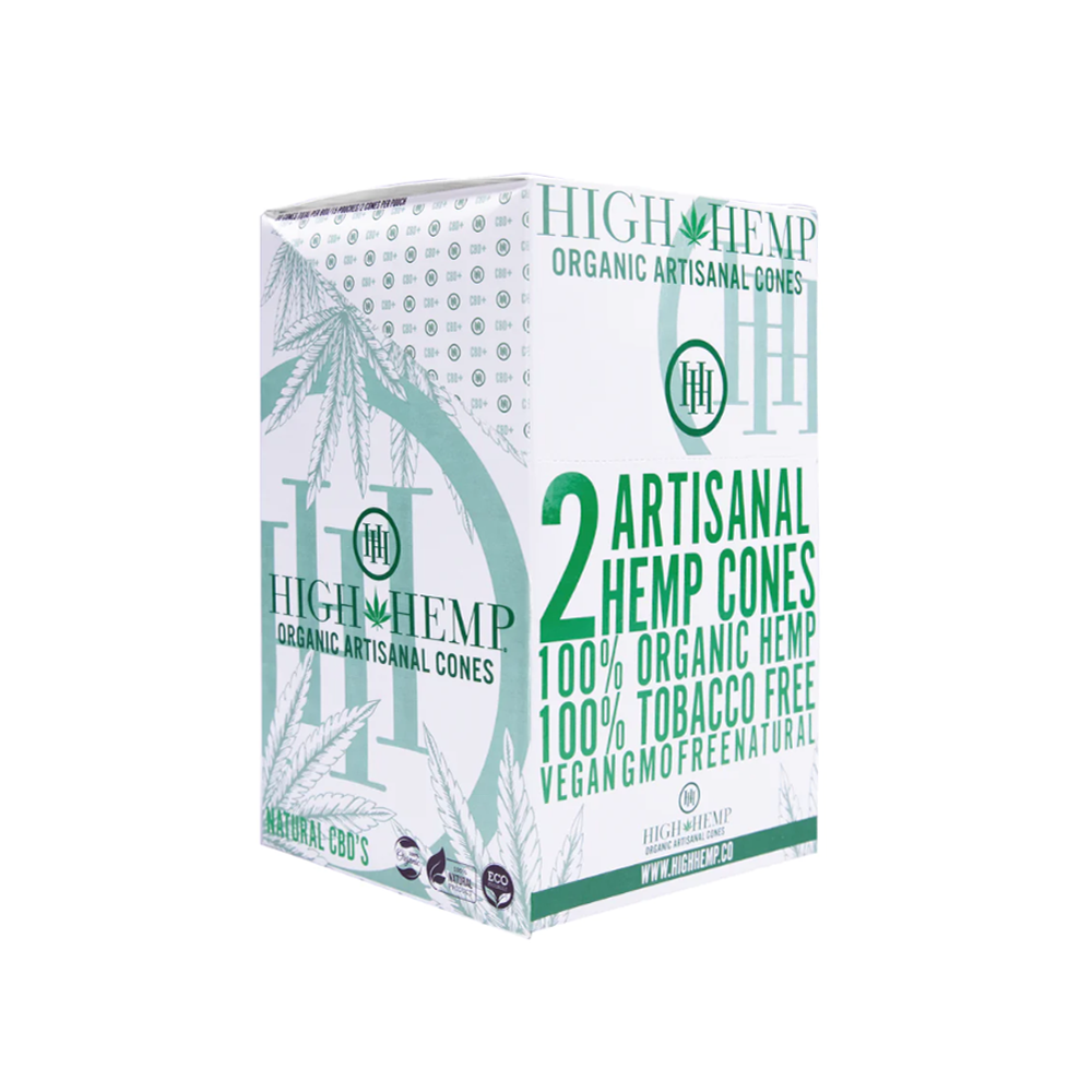 HIGH HEMP 2PK UPRIGHT ORGANIC CONES