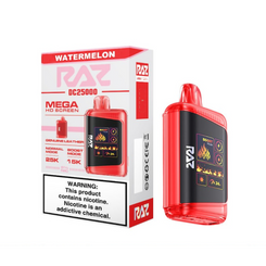 RAZ 5% 25000PUFF DISPOSABLE - BLUEBERRY WATERMELON