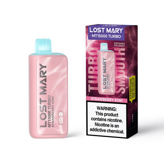 LOST MARY MT15000 5% NIC DISPOSABLE THERMAL- STRAW KIWI