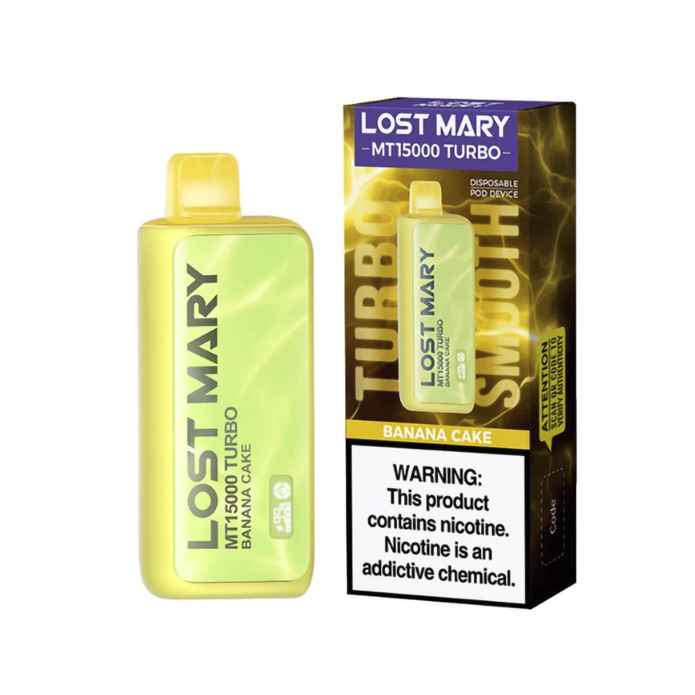 LOST MARY MT15000 5% NIC DISPOSABLE THERMAL- BANANA CAKE