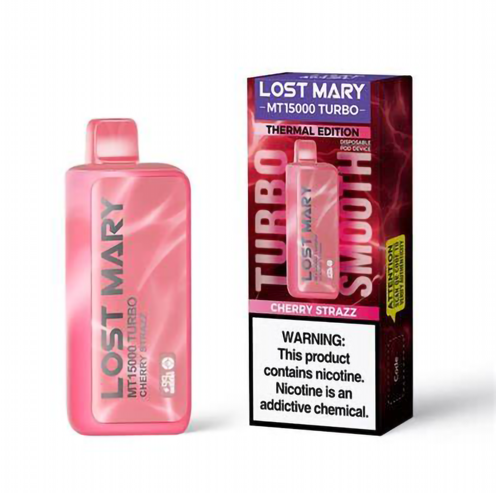 LOST MARY MT15000 5% NIC DISPOSABLE THERMAL- CHERRY STRAZZ