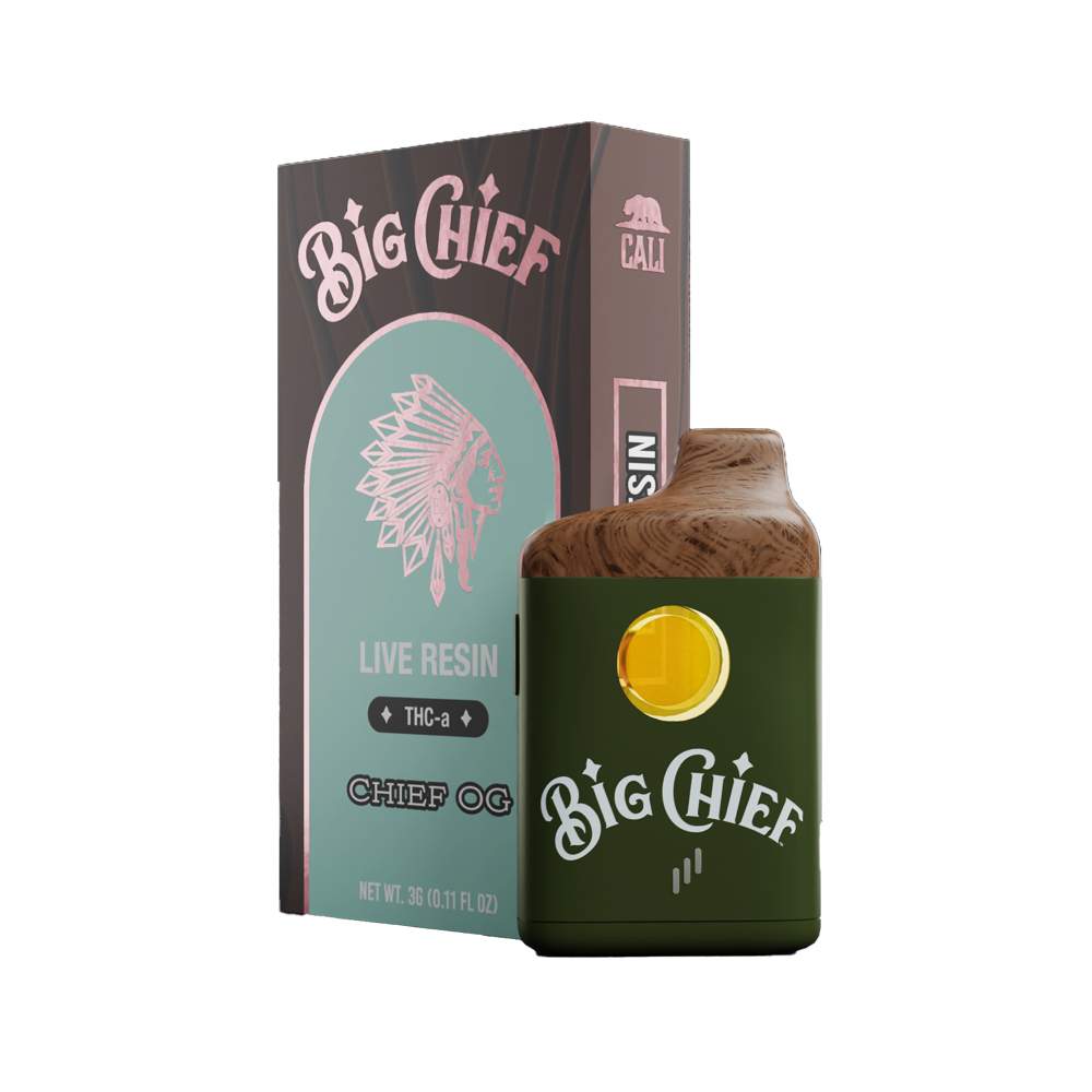 BIG CHIEF THCA 3G DISPOSABLE - CHIEF OG