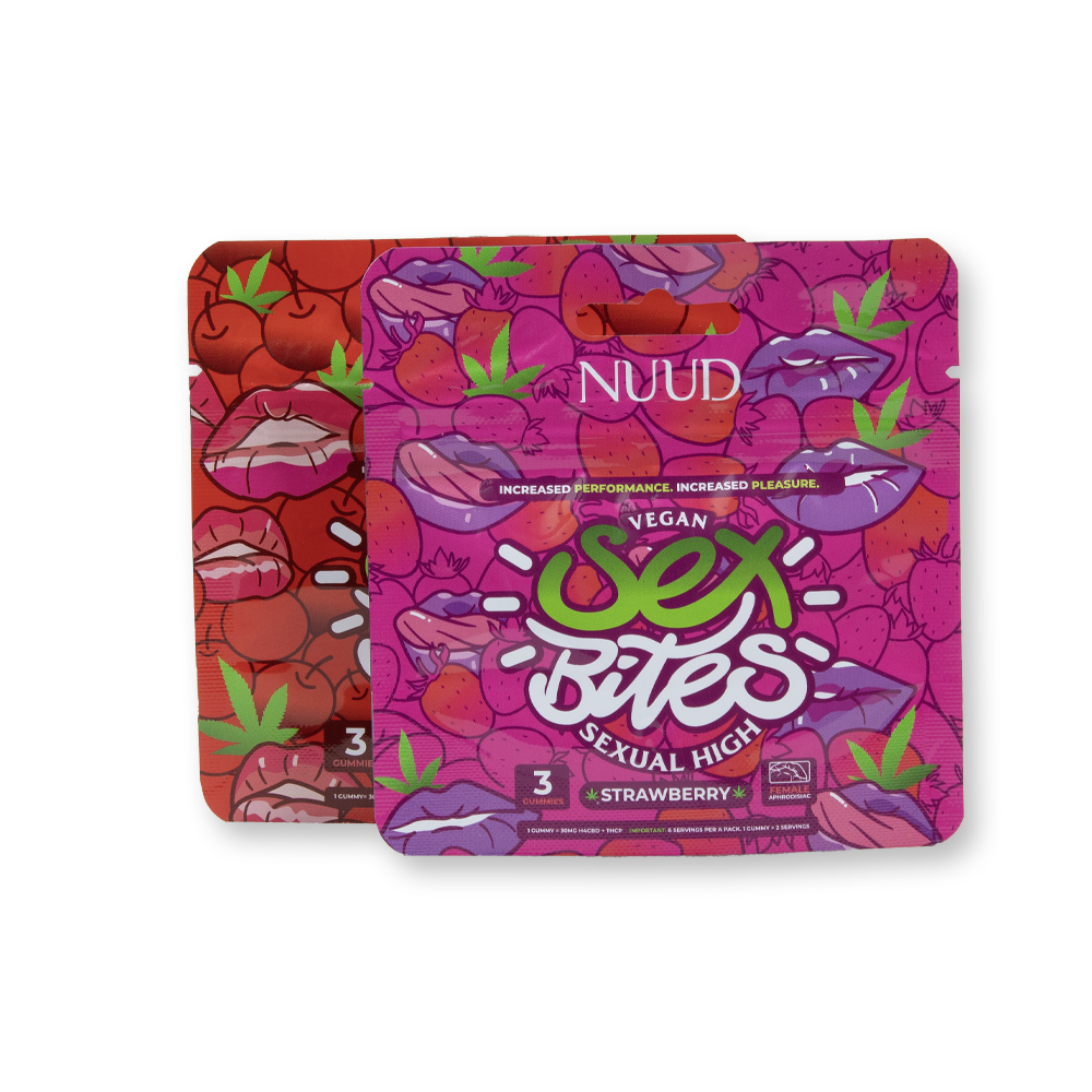 NUUD BITES FEMALE SEXUAL GUMMIES - ASSORTED