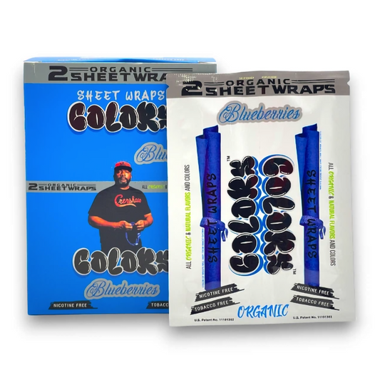 U-NITED COLORS PAPER WRAPS - BLUEBERRIES