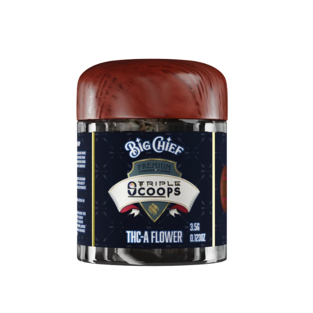 BIG CHIEF THCA 3.5G FLOWER - TRIPLE SCOOPS