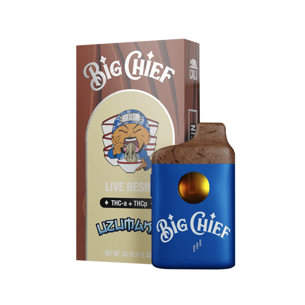 BIG CHIEF THCA 3G DISPOSABLE - UZUMAKI