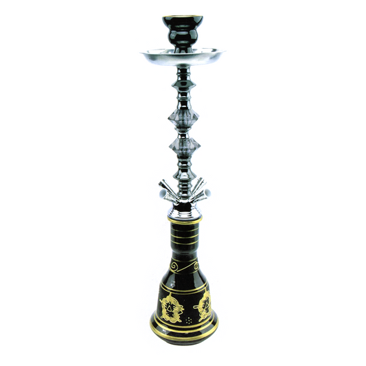 ZEBRA THREESOME 3HOSE HOOKAH