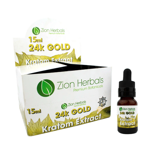 ZION 15ML 24K GOLD FORMULA KRATOM