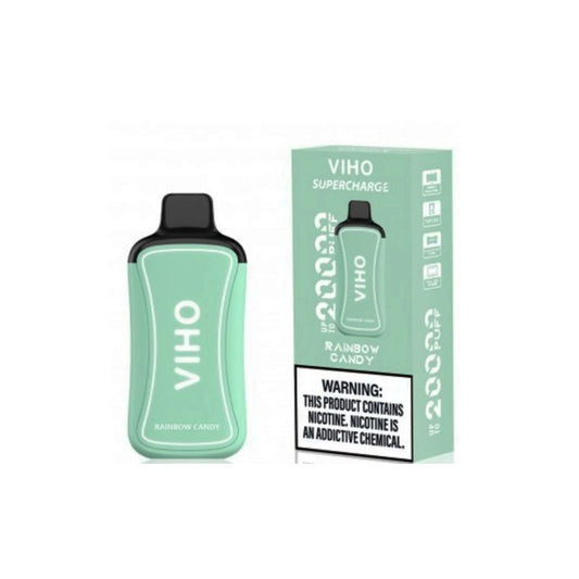 VIHO SUPERCHARGE 5% NIC 20000PUFFS DISPOSABLE - RAINBOW CANDY