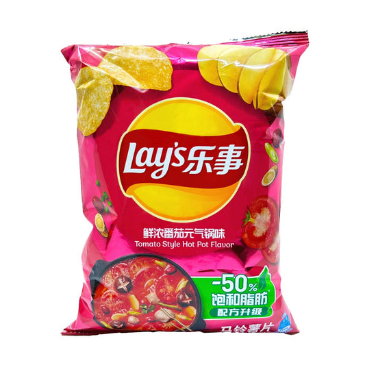 LAY'S 70G POTATO CHIPS - REALLY STRONG TOMATO