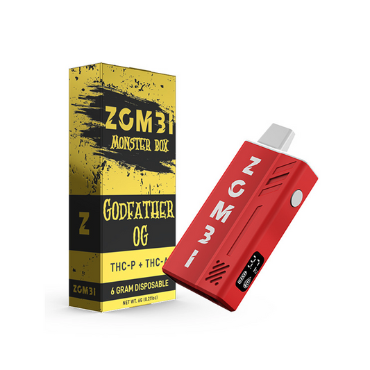 ZOMBI MONSTER BOX  6G DISPOSABLE - GODFATHER OG