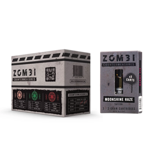 ZOMBI COUNTERMEASURE TRIPLE CARTRIDGE - MOONSHINE HAZEXMAUI WOWIEX BERRY PIE