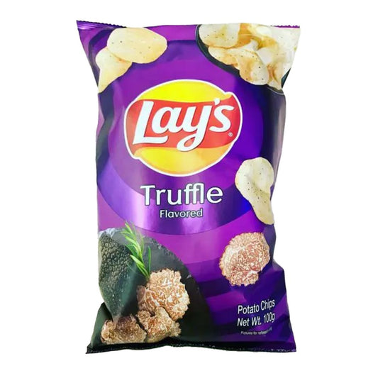 TAIWAN LAY'S POTATO 100G CHIPS -  BLACK TRUFFLE