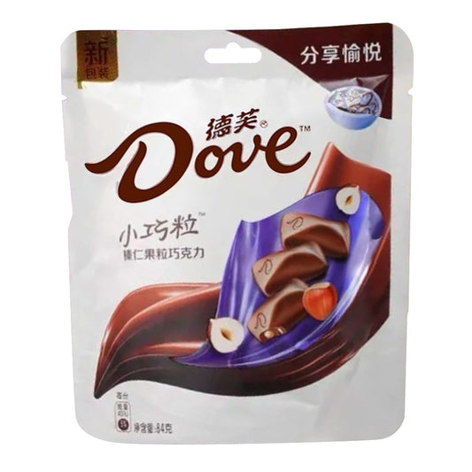 DOVE 84G CHOCOLATE - HAZELNUTS