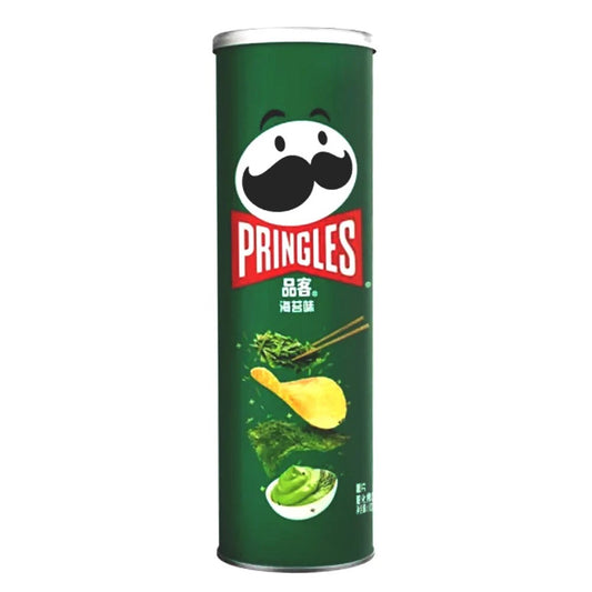 PRINGLES 110G CHIPS - RICH CHEESE SEAWEED