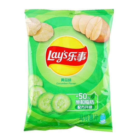LAY'S 70G POTATO CHIPS - CUCUMBER