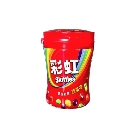 SKITTLES HARD CANDY 120G CANS - ORIGINAL FRUITY