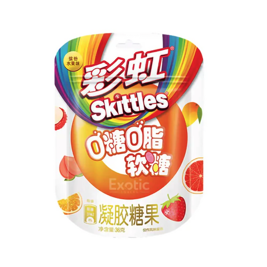 SKITTLES 36G ZERO SUGAR CANDY - FRUIT