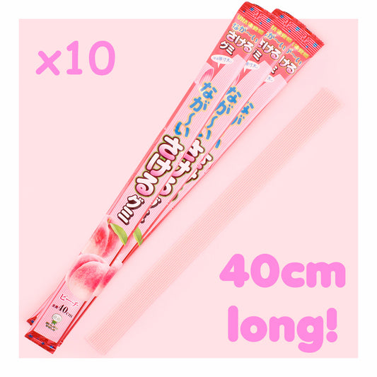 JAPANESE SA KAWAII TASTE 32.9G CANDY - WHITE PEACH